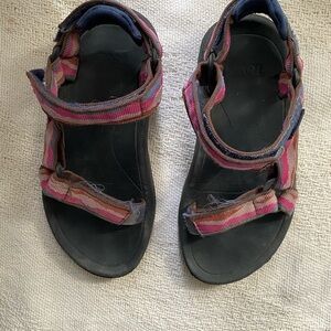 Teva Kids Sandals - Pink and Black
